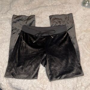 Aerie Charcoal Velour Lounge Pants